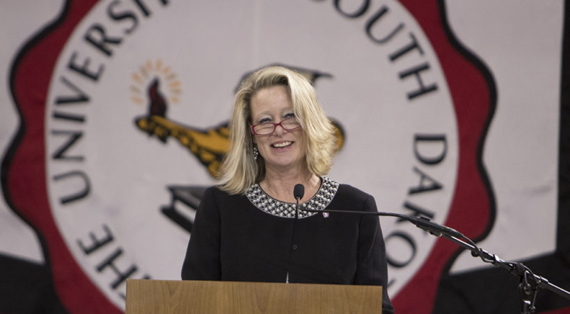Sheila Gestring announced as USD's incoming 18th president