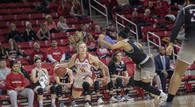 Coyotes avenge lone Summit League loss, top Denver 73-58
