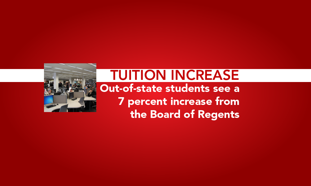 Out-of-state students see 7 percent tuition increase, in-state students experience tuition freeze