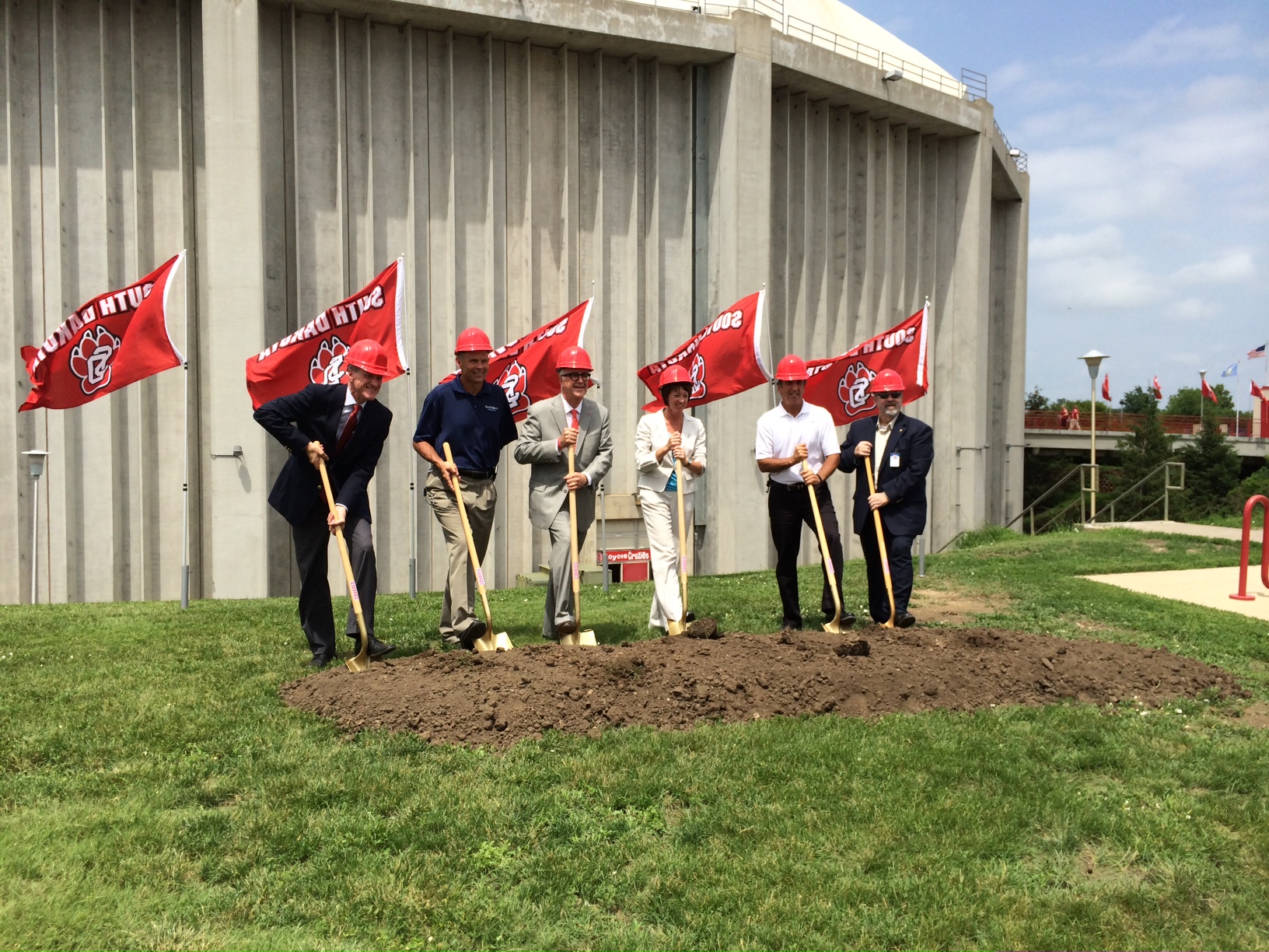 Groundbreaking ceremony signals go-ahead for sports complex construction