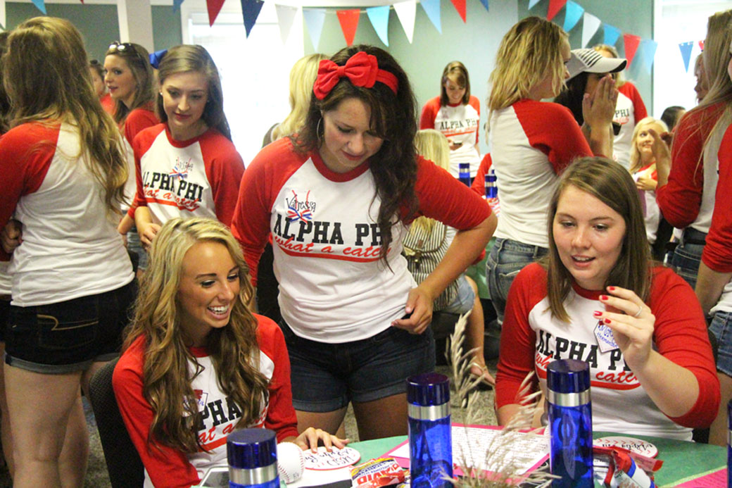 Early sorority Recruitment Week eases first week schedules