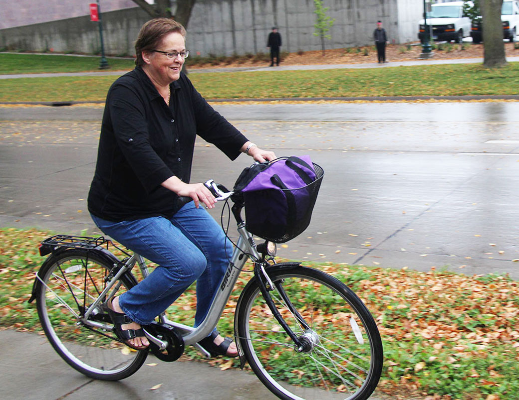 Vermillion sidewalks undergo facelift to become bike-friendly