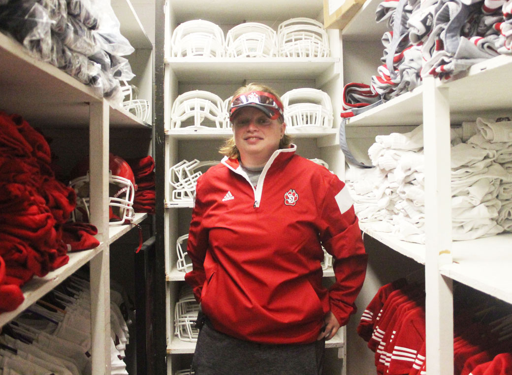 Loads of spirit: Equipment manager the ‘rock behind the scenes’ of Coyote athletics