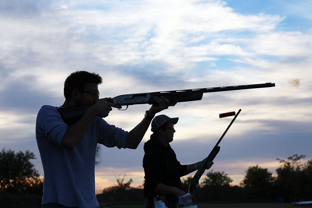Outdoors Club hosts first trapshoot competition