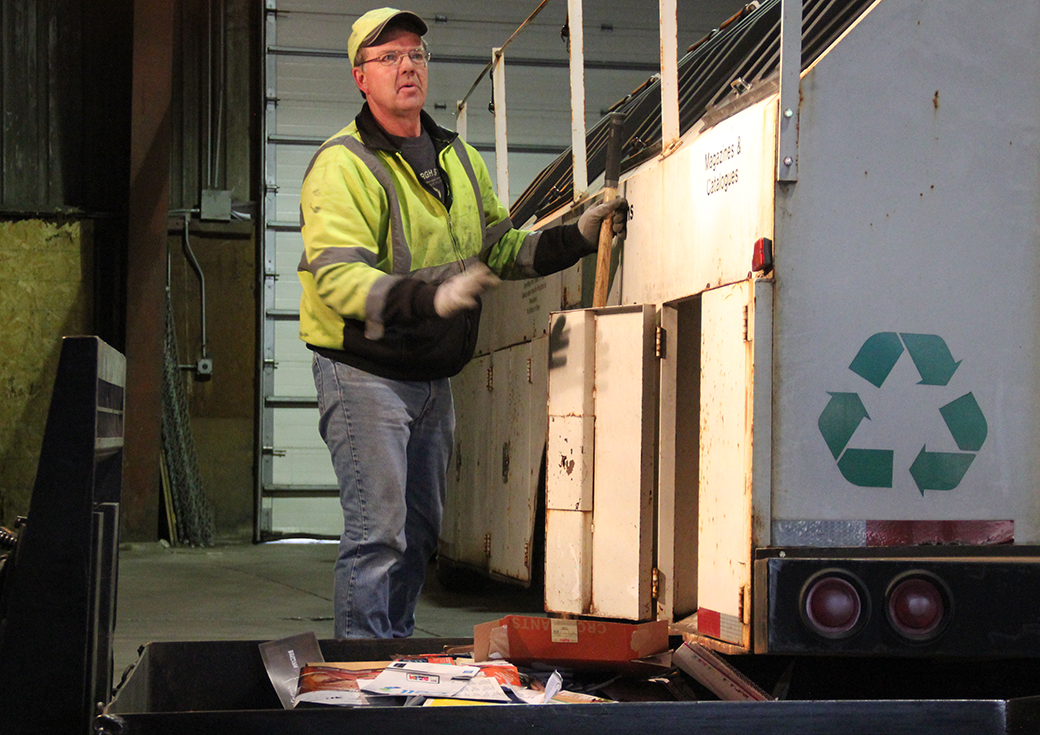 Recycling at USD decreased from 2013