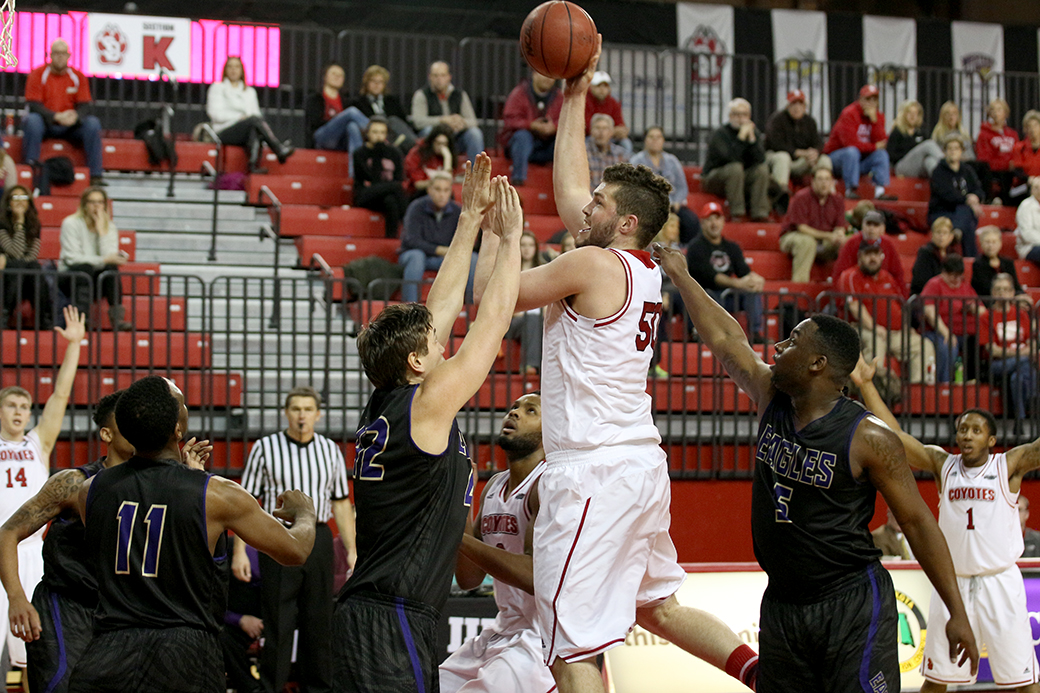 Coyote men down Avila University 84-60