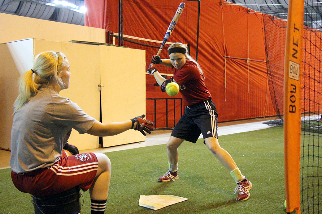 Softball team works for continued improvement