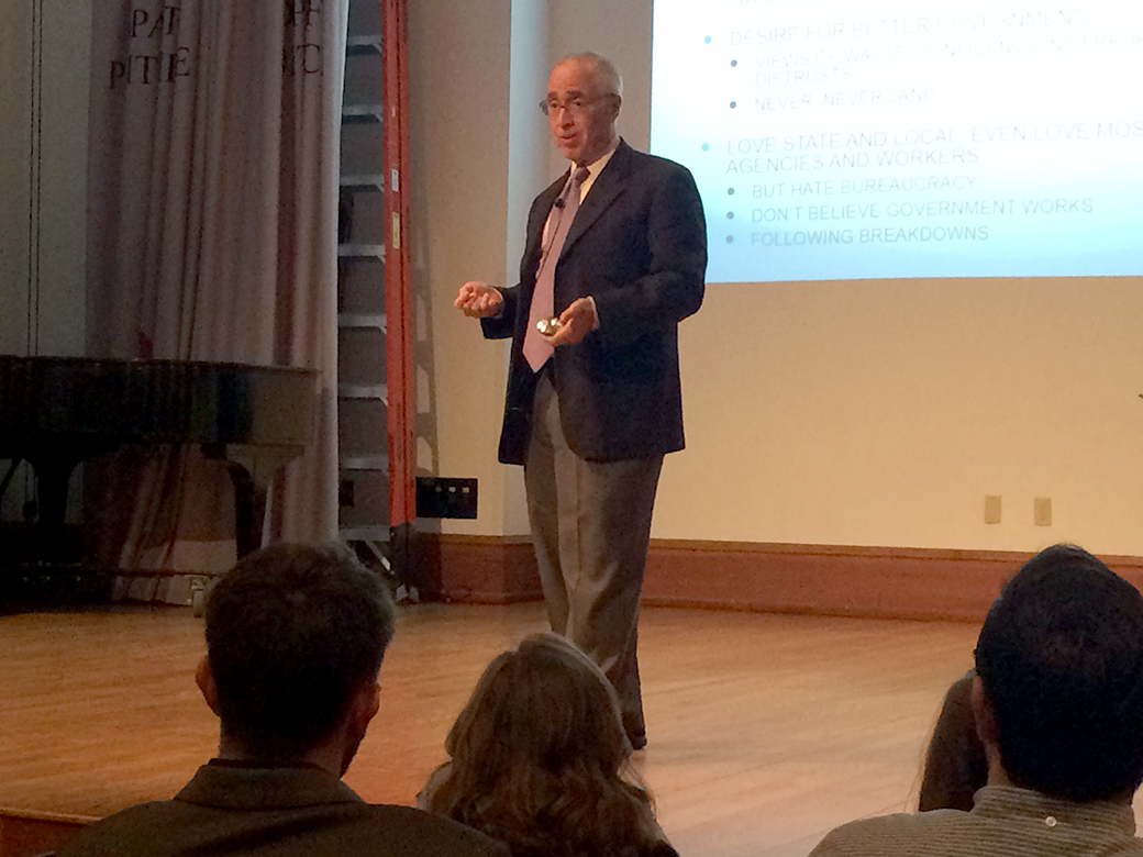 Farber Lecture sheds light on elections, legacy of Doc Farber