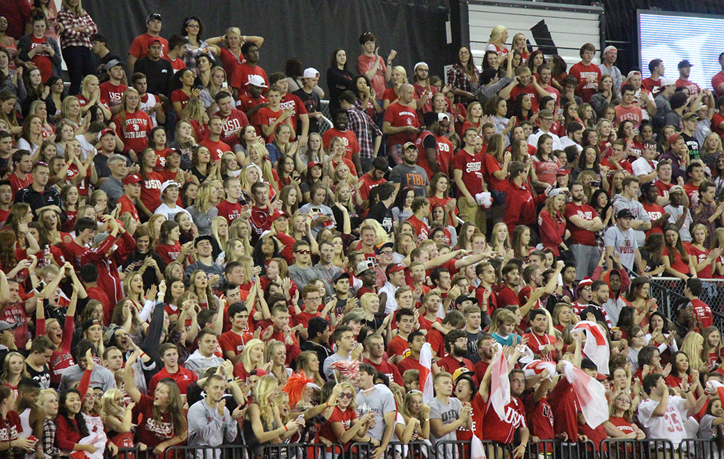 Student section turnout needs to keep its momentum