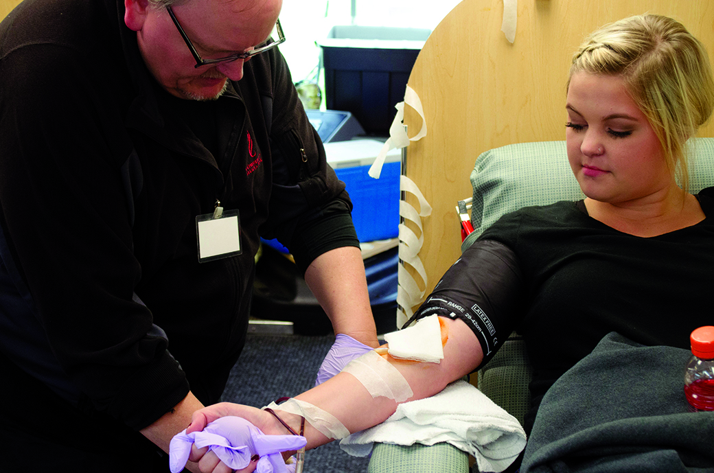 USD students give the ‘gift of life’ with 800 units of blood per year