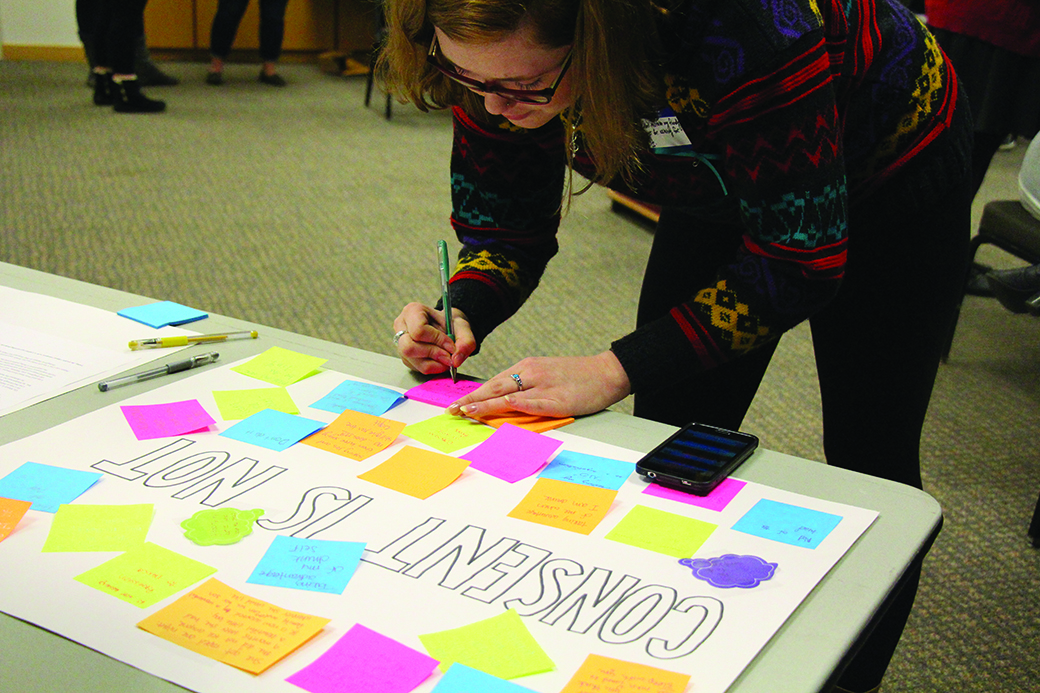 Students, community discuss sexual assault at Take Back the Night event