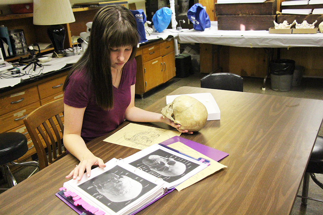 Archaeology lab allows students to gain hands-on experience