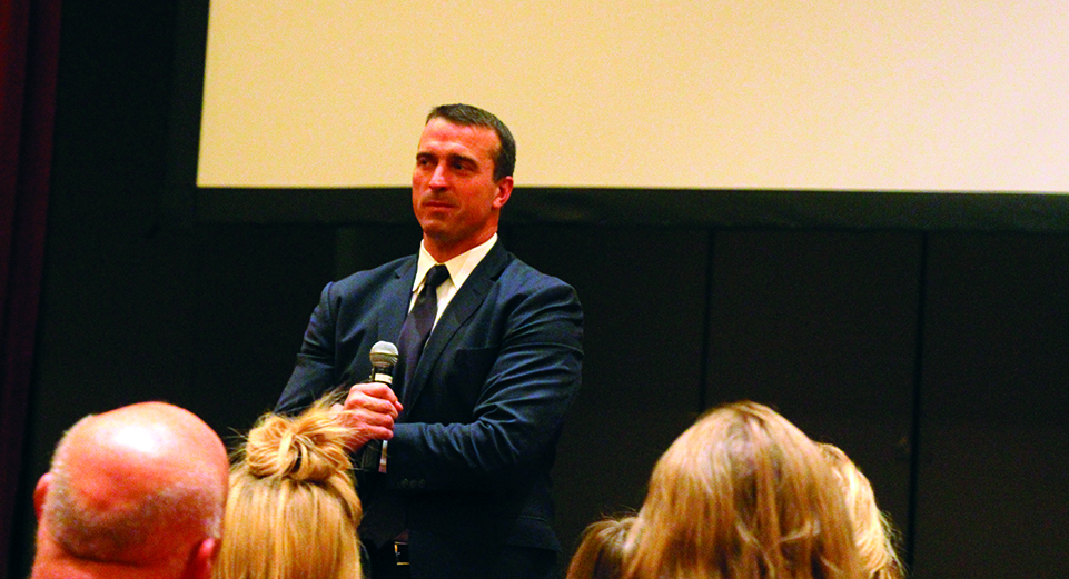 Former NBA star speaks at USD about drug addiction, recovery