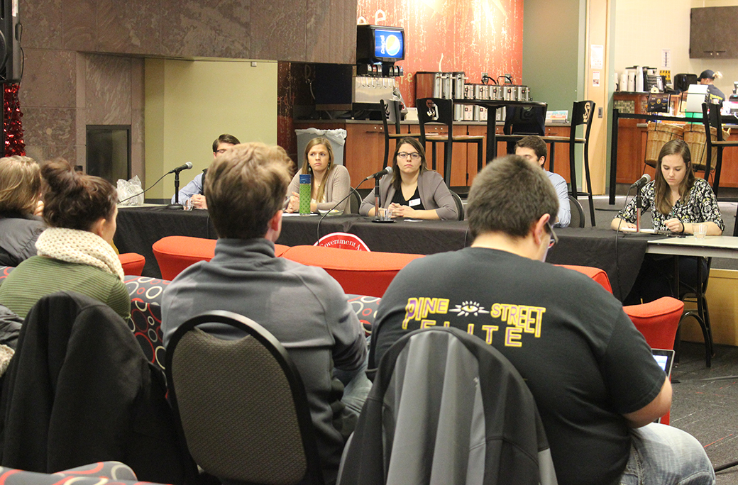 SGA holds executive forum, discusses funding for organizations