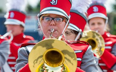 International sound: USD marching band to play in London New Year’s Day parade
