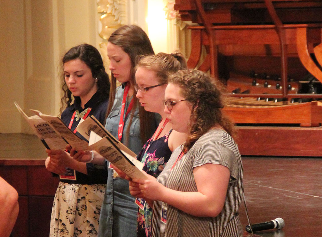 Girls State Choir develops close relationships, acts as family away from home