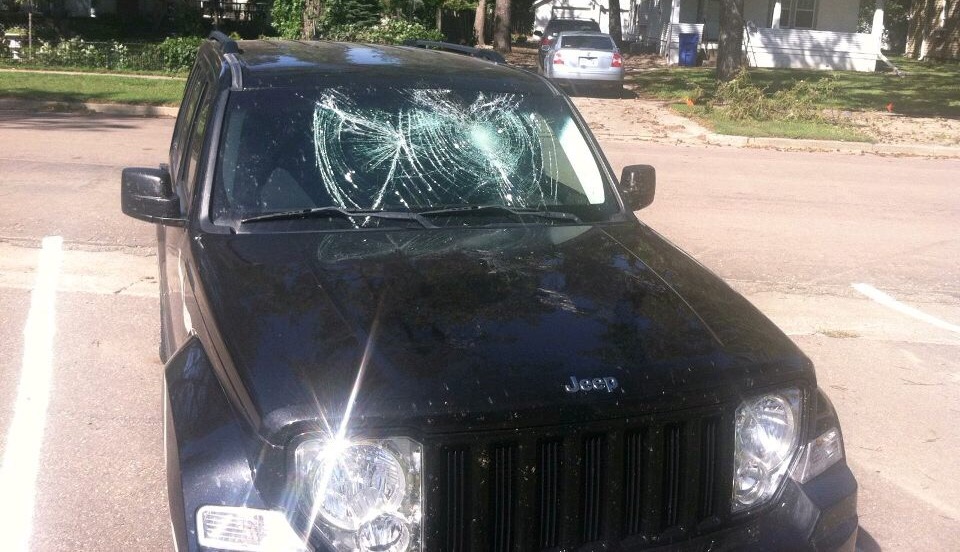 About 39 car windshields smashed in weekend vandalism spree