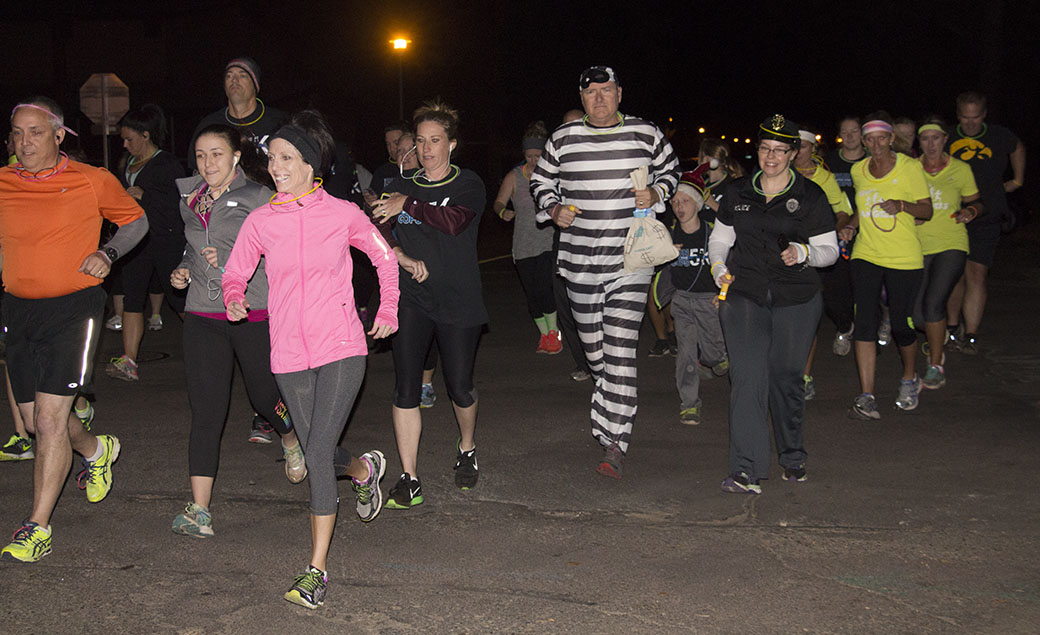 About 100 run in annual police fundraiser