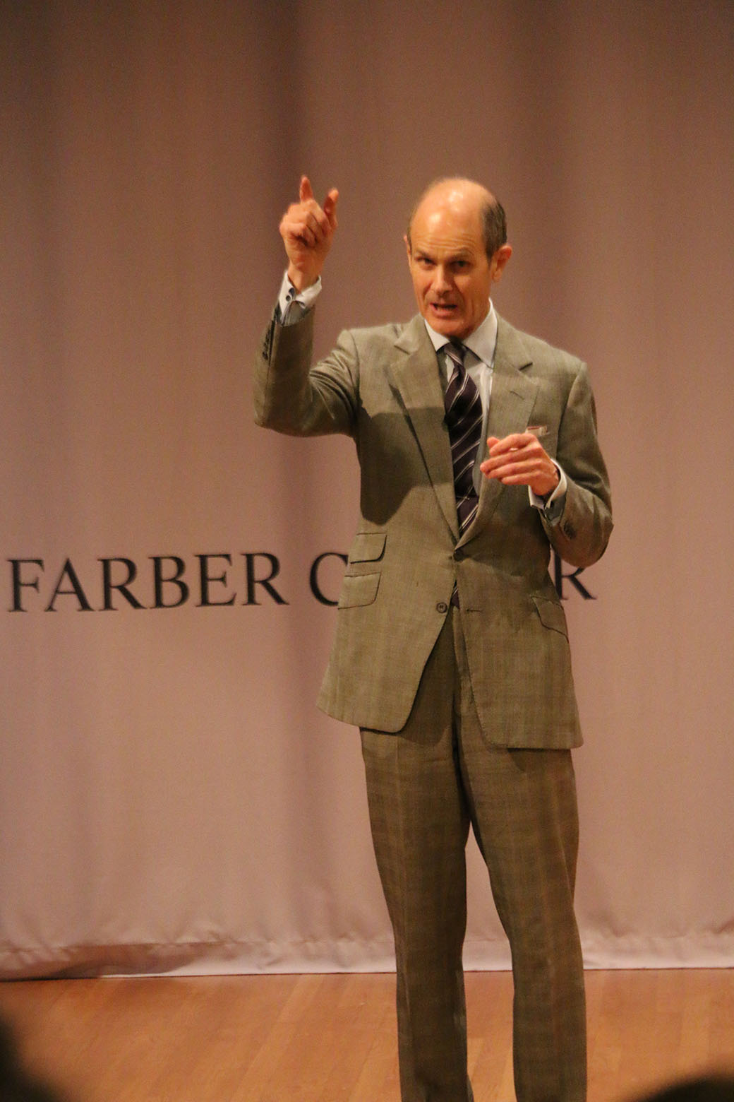 Fortune magazine editor speaks at Farber Hall about liberal arts