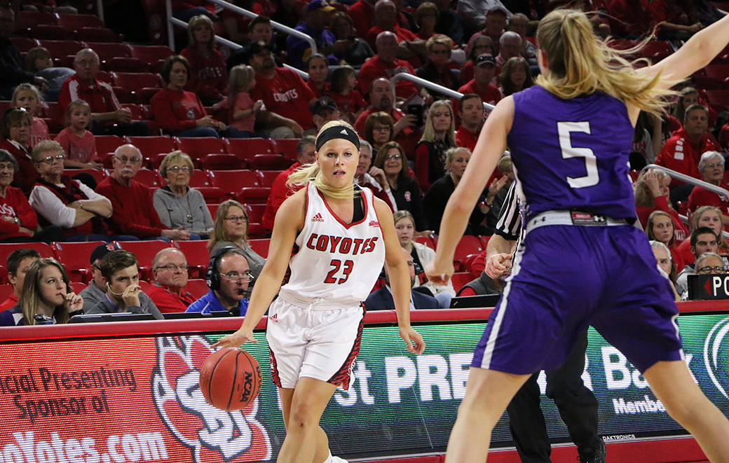 Coyote women’s basketball opens season with a win