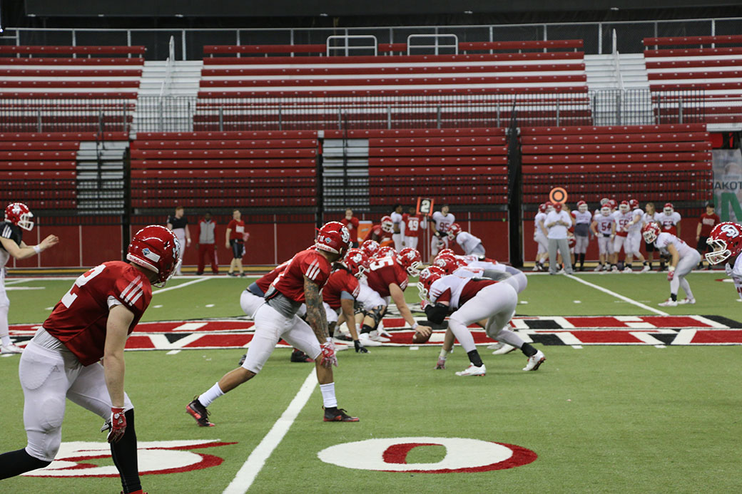 Football returns with spring practice
