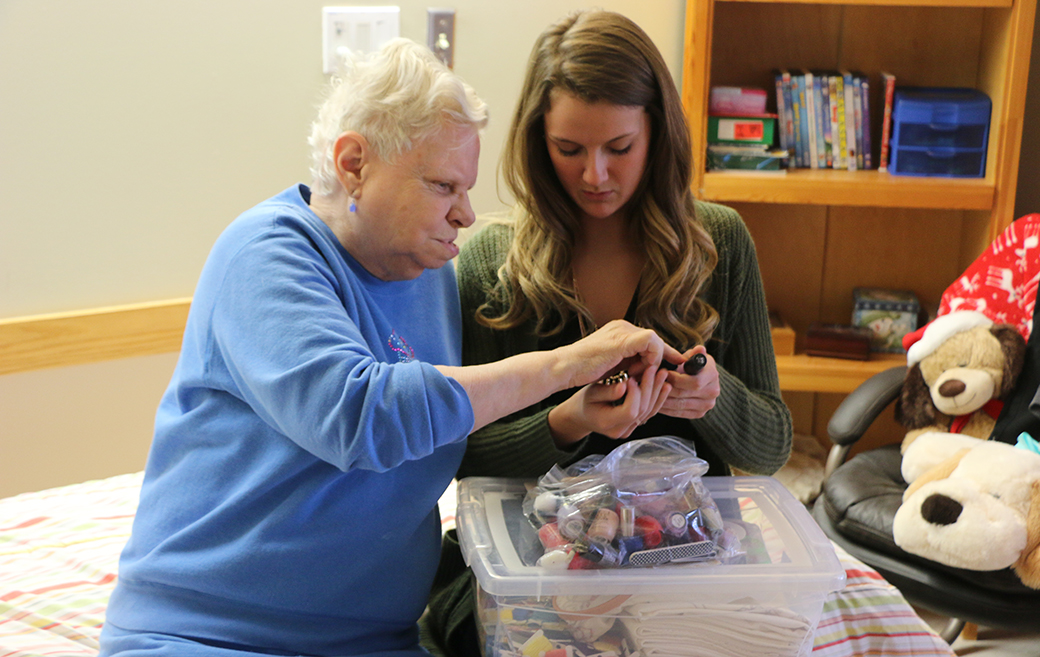 Adopt-A-Grandparent a chance for students to gain volunteer experience, friendships