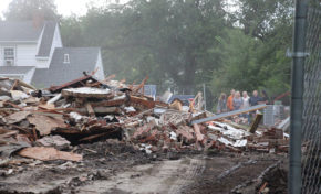 Alpha Xi Delta house torn down, new house to open next year