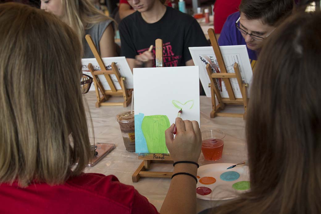 First Mocktails & Canvas sees high attendance