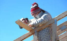 Students build a home in Sioux Falls for Make a Difference Day