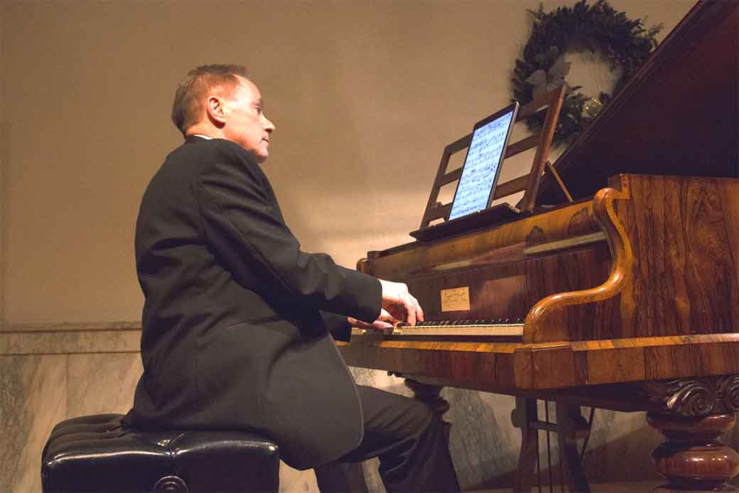 National Music Museum seasonal concert showcases piano performance, instrument collection