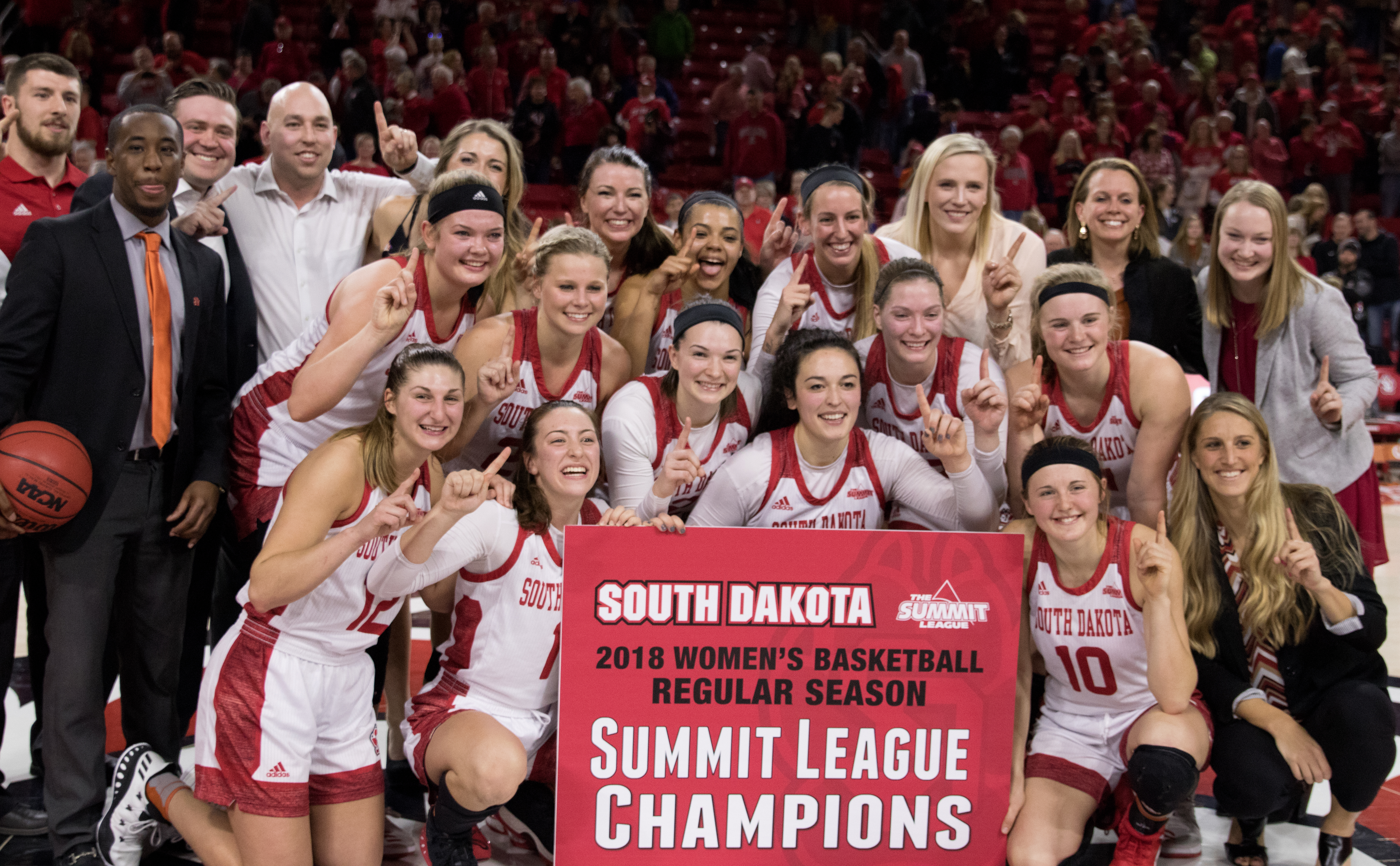 Women’s basketball team wins Summit League Conference