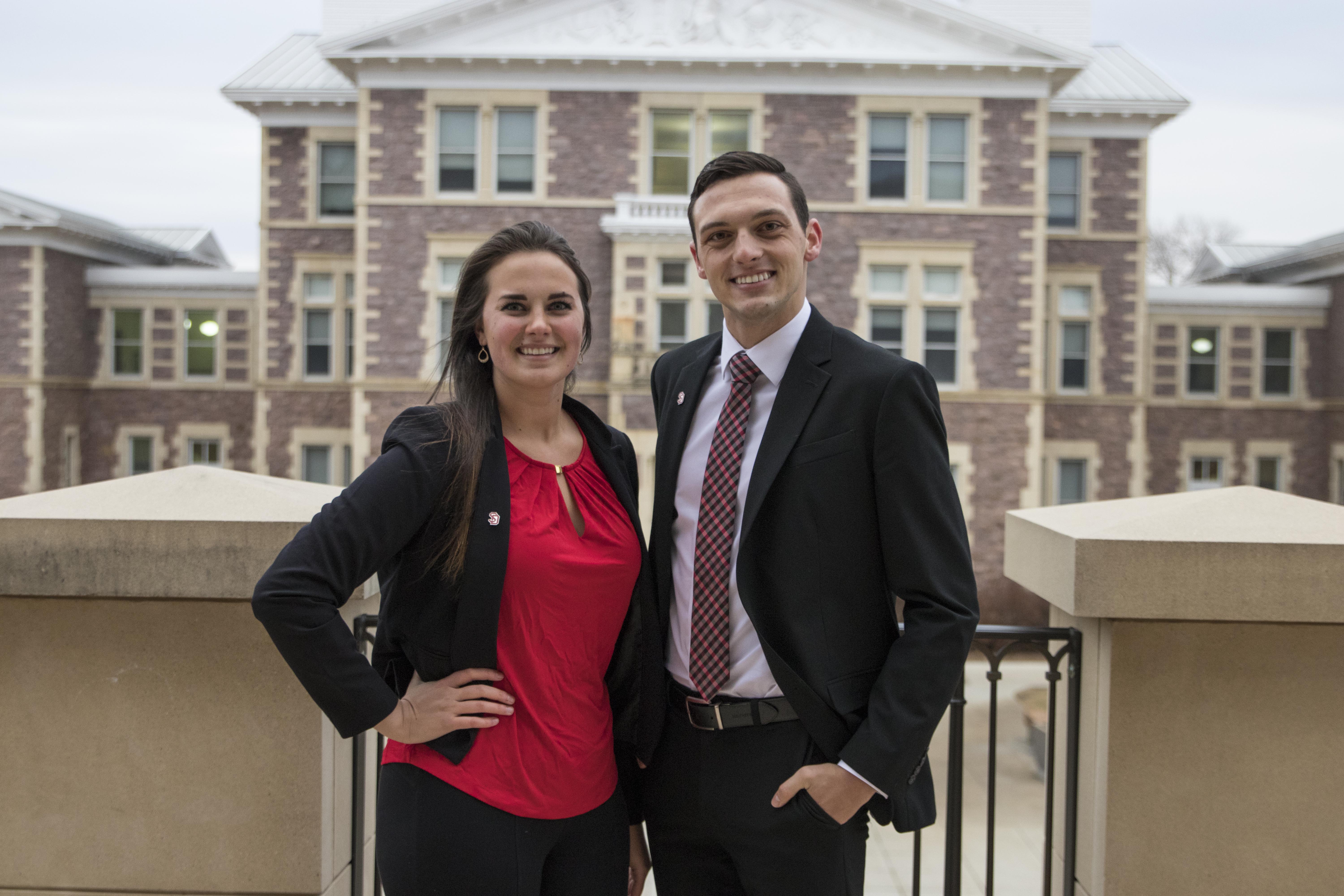 Sorbe and Green elected SGA President and Vice President