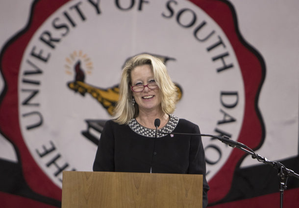 Sheila Gestring announced as USD's incoming 18th president
