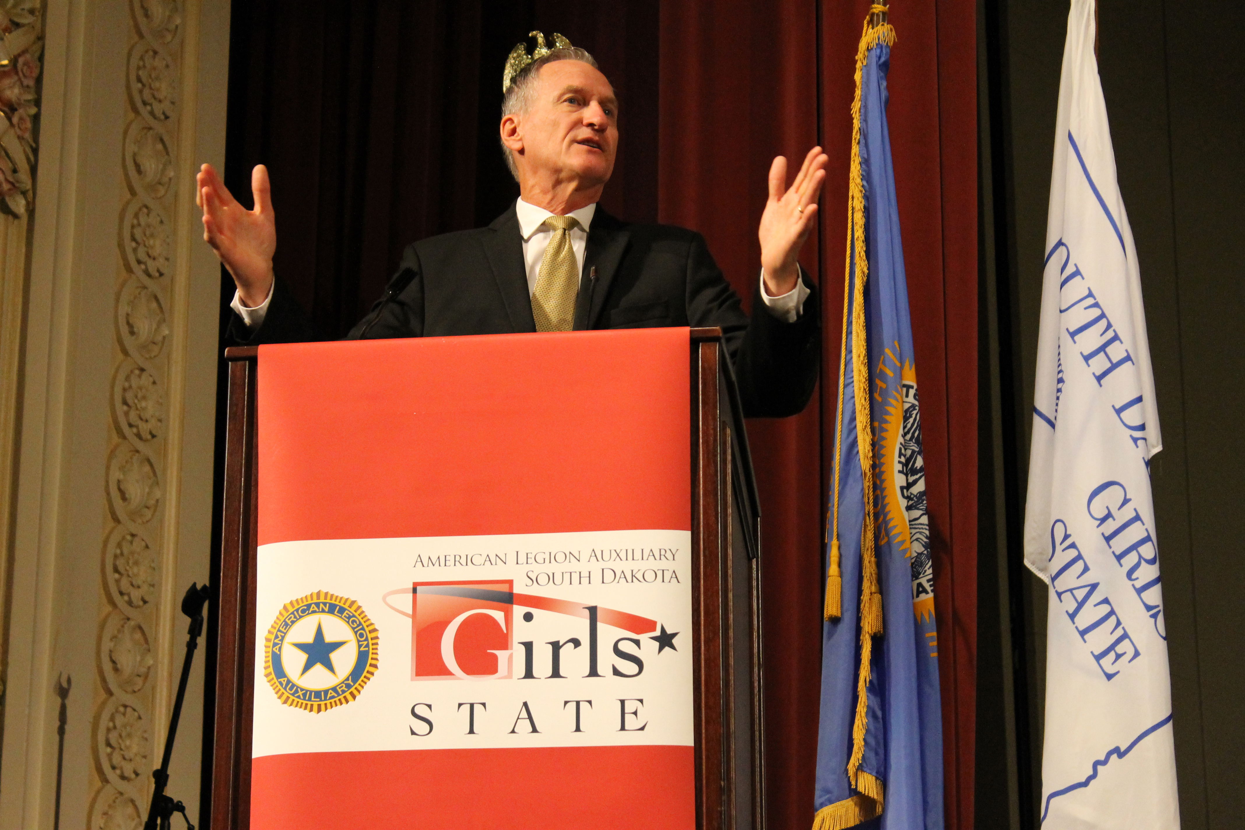 South Dakota Governor Dennis Daugaard: “Be engaged. Be the government. Be the leaders.”