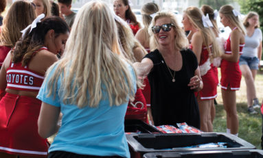 Dean of Students travels abroad with first year USD students
