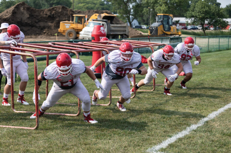 Coyote football focused on developing young roster The Volante