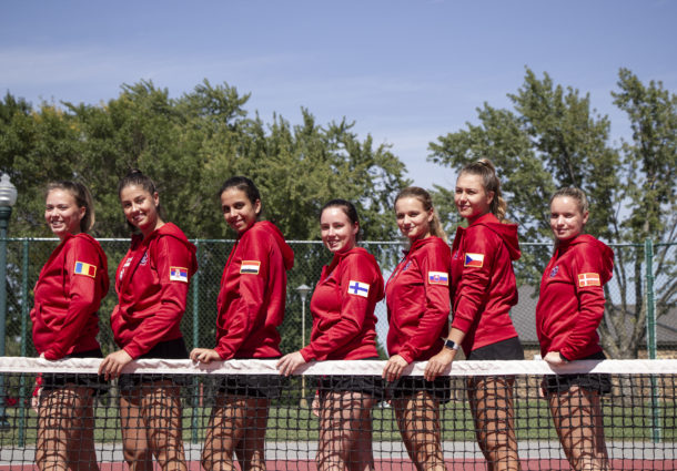 Eight countries, one court: a look inside Coyote tennis