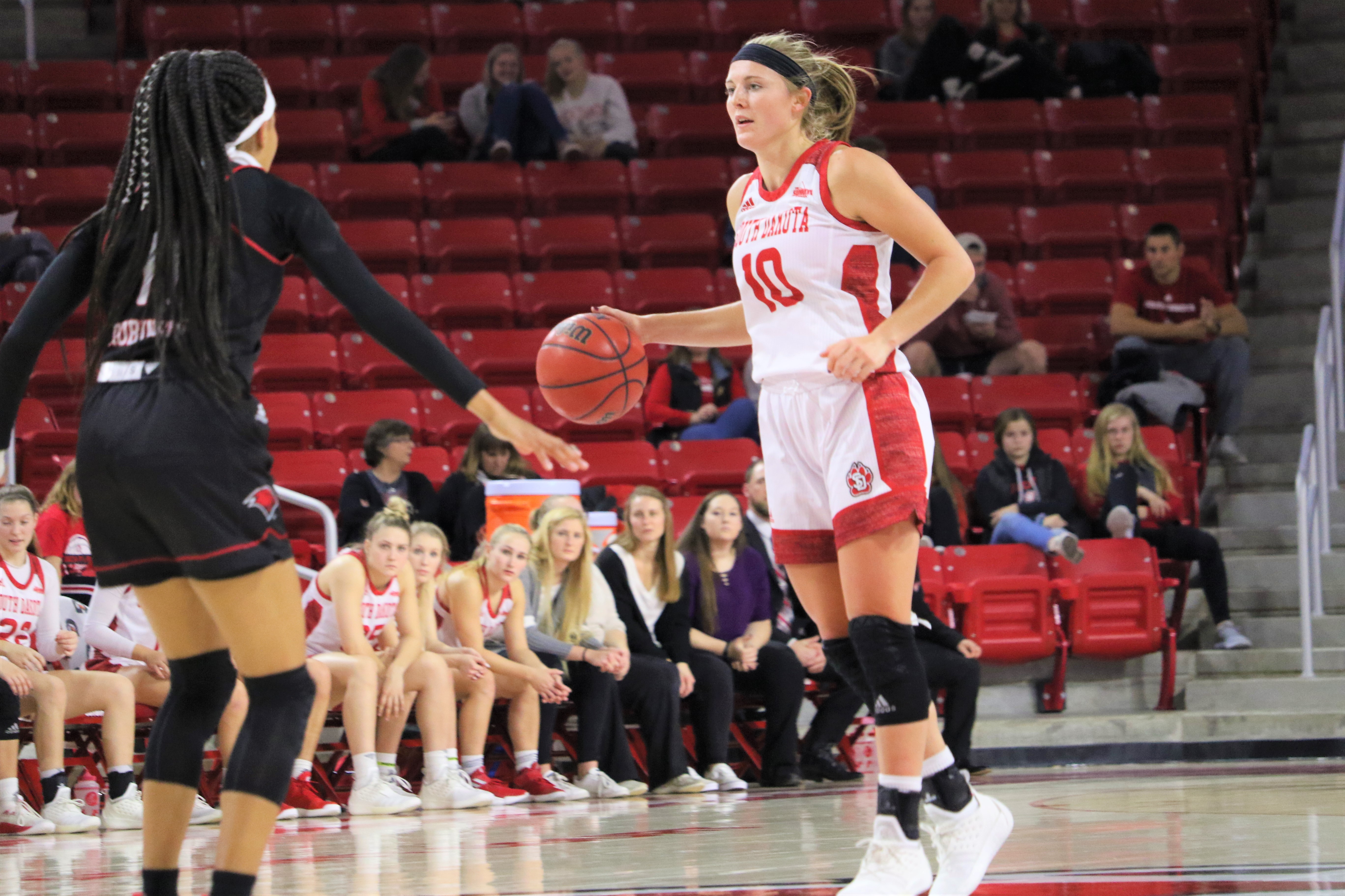 Coyotes rout Incarnate Word 96-43 in home opener