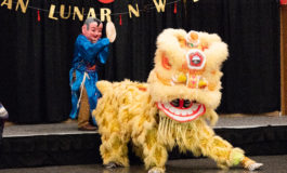 Students and faculty gather to ring in the Asian Lunar New Year