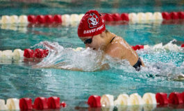 Swimming and Diving defeats SDSU on Senior Day