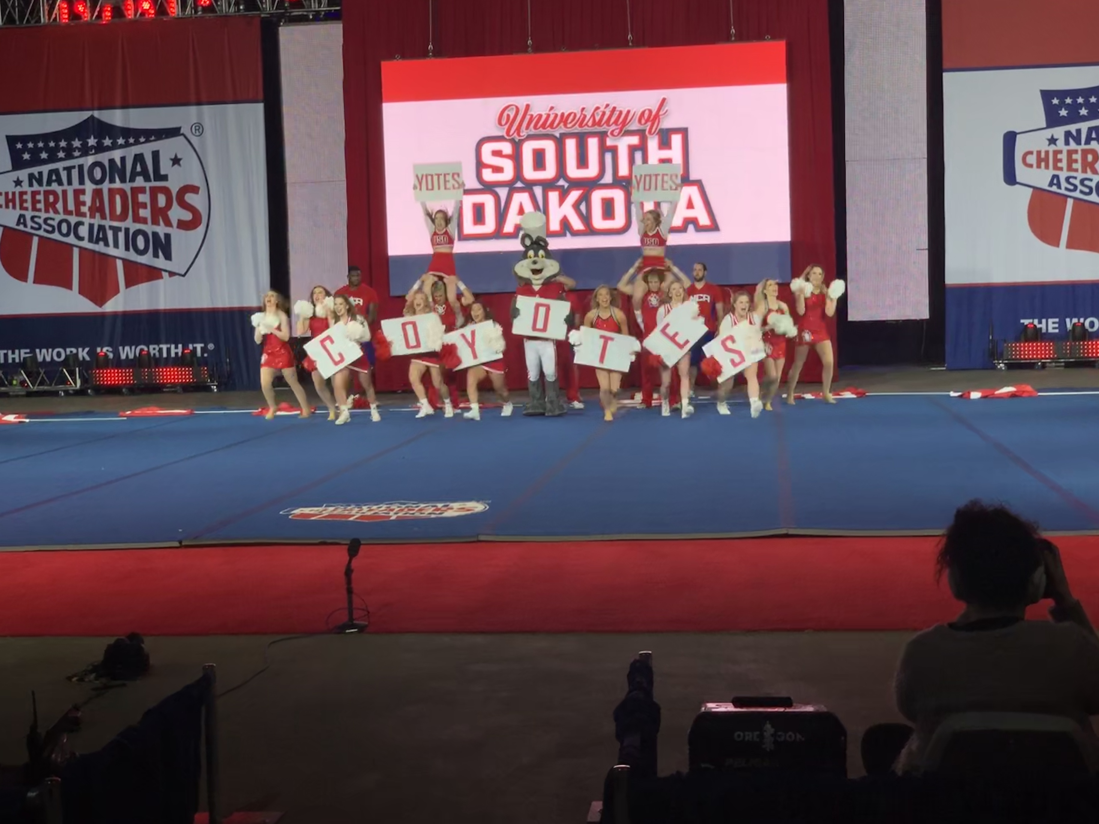 Spirit squad finishes as runner-up in national competition