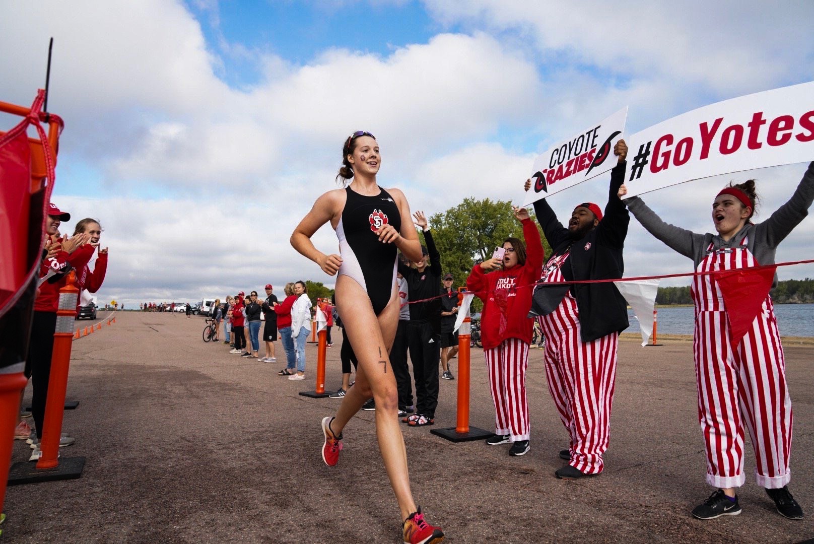 Canadian Coyote triathlete Ella Kubas excels early