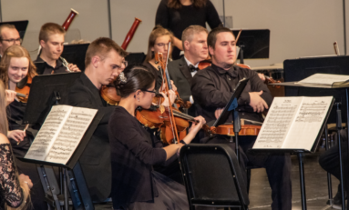 Symphony Orchestra opens in Aalfs Auditorium, 'speaks one language' on stage