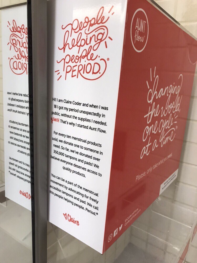 Free feminine hygiene products added to MUC women’s restrooms