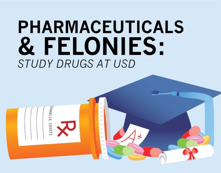 Pharmaceuticals and felonies: study drugs at USD