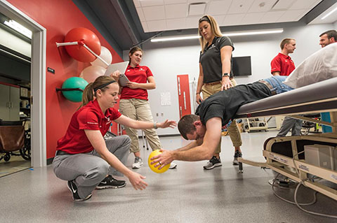 Physical therapy students on schedule to graduate after COVID-19