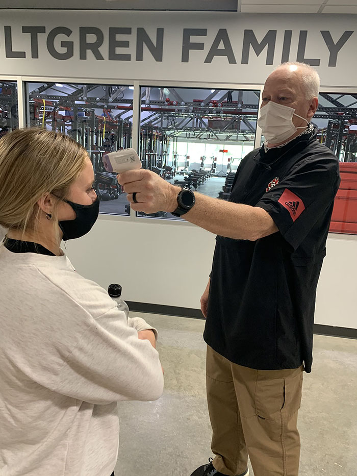 Athletic trainers continue to serve athletes