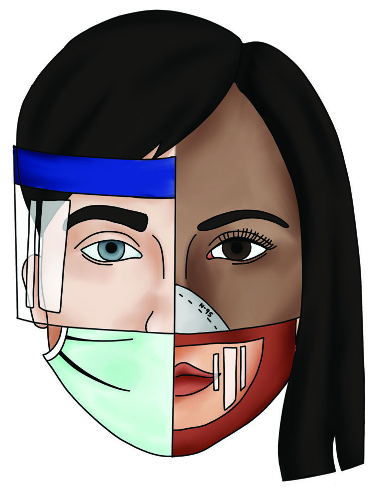 ‘The eyes say a lot’: Masks change communication between students, faculty