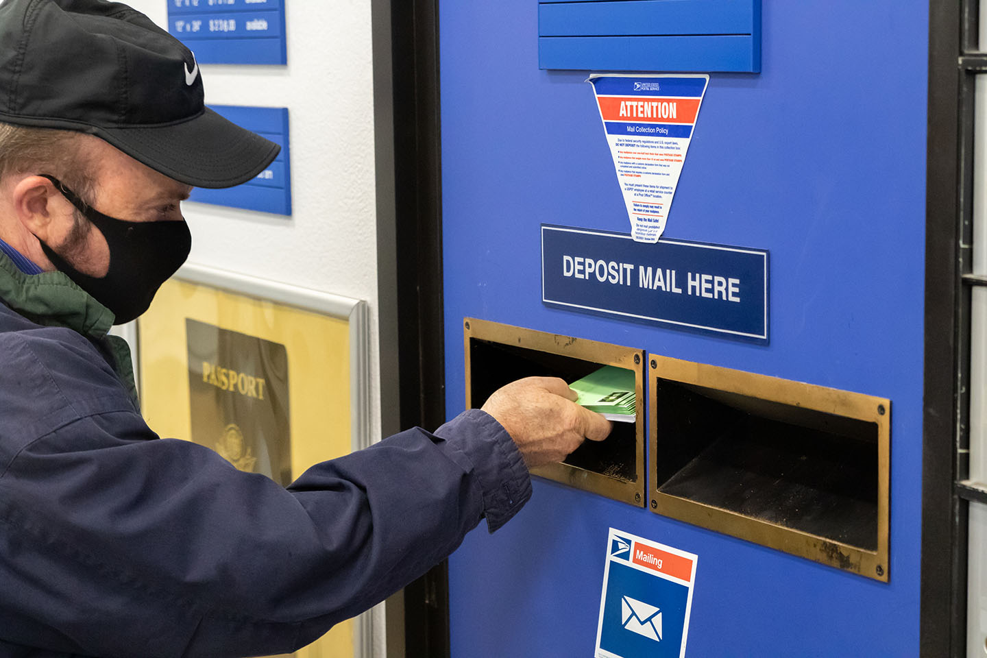 Postal Service equipped to handle voting by mail