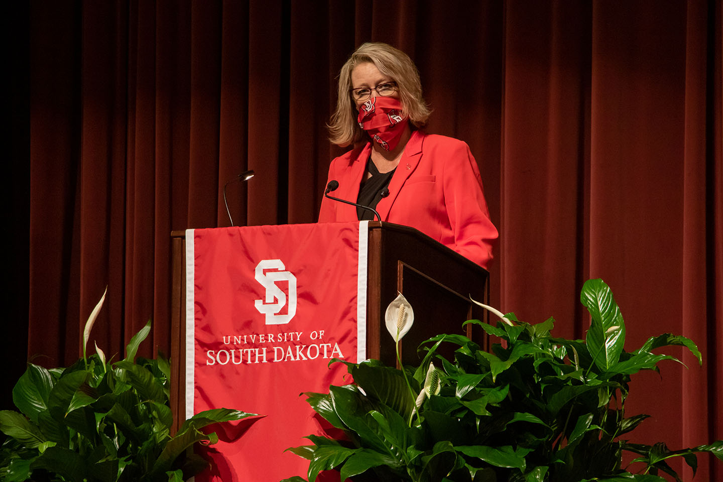 USD President discusses five-year plan at university address